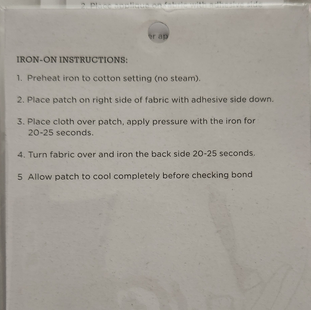 Sew Ology iron-on appliqués - Picture 7 of 7